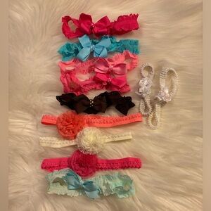 Newborn Soft Headband Bundle- 10